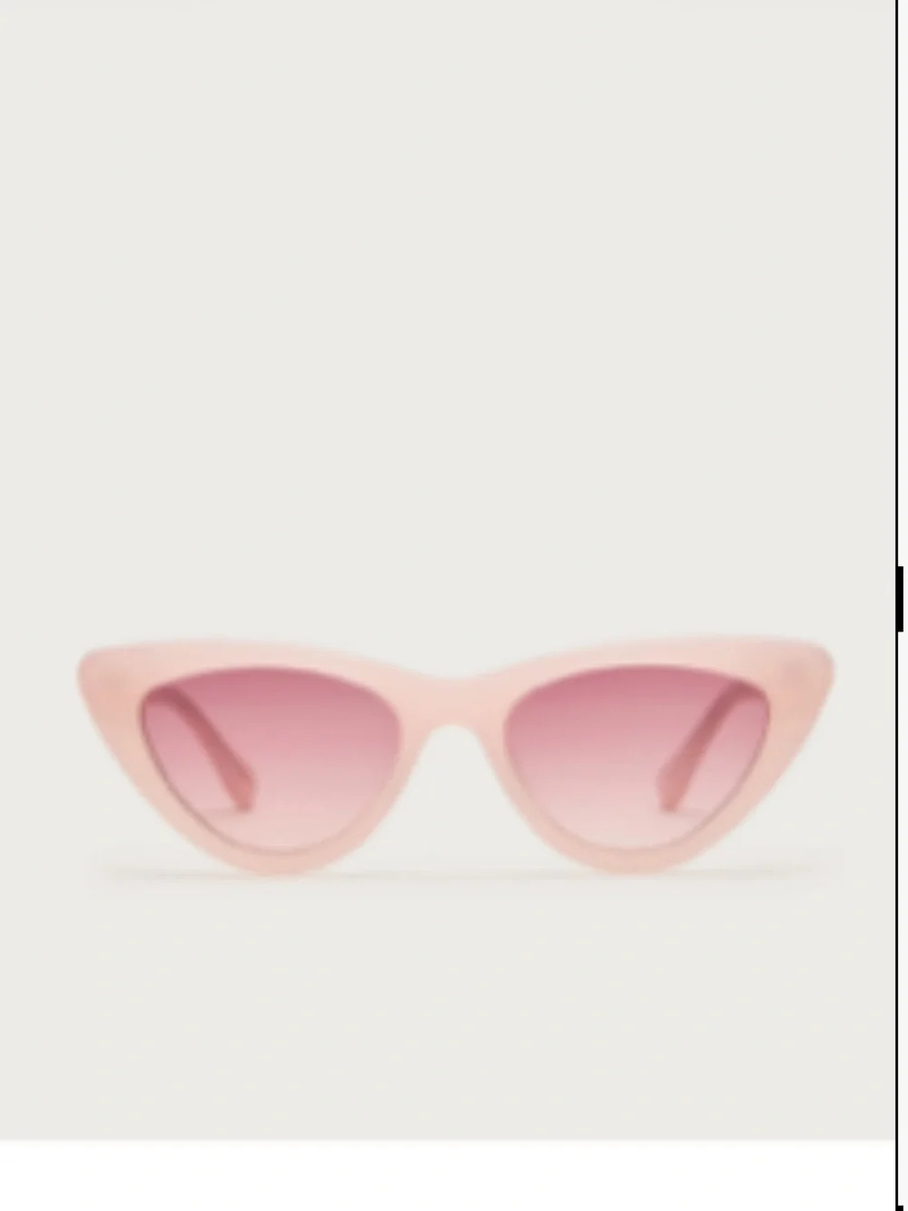 J. Crew Blush Pink Cat-Eye Sunglasses w case